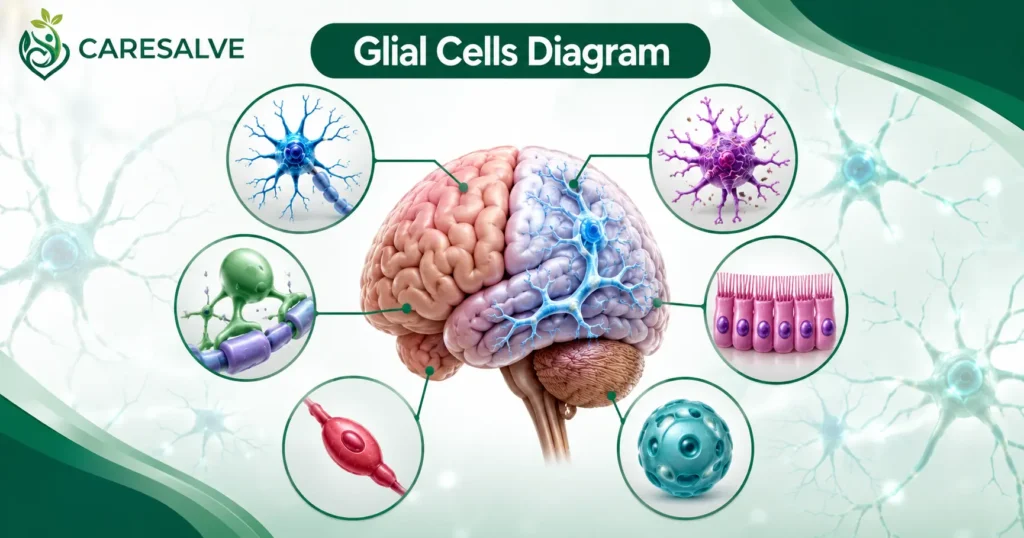 Glial Cells Diagram