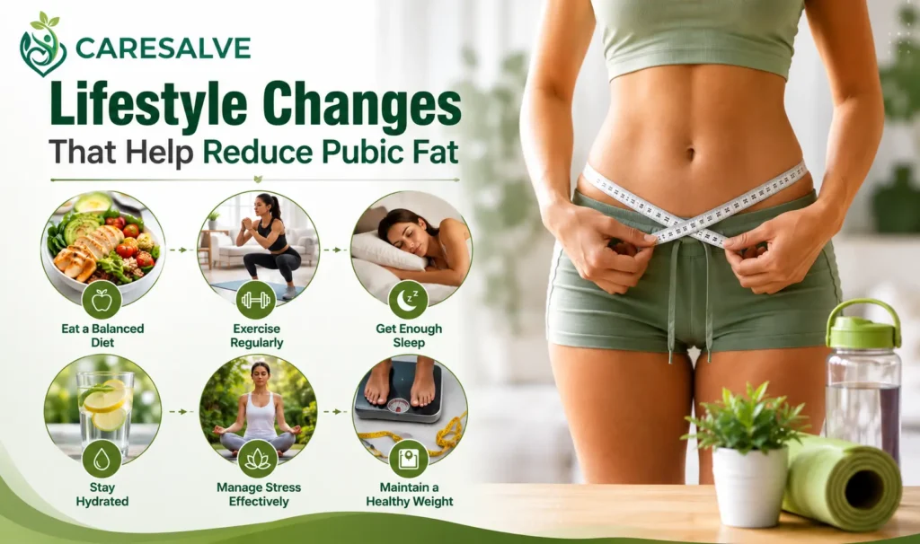 Lifestyle Changes That Help Reduce Pubic Fat
