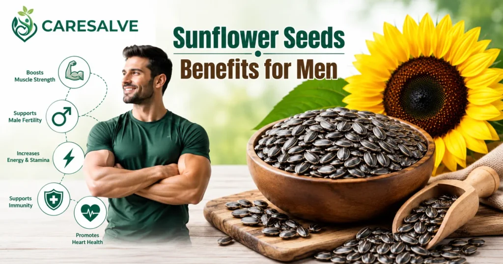 Sunflower Seeds Benefits for Men
