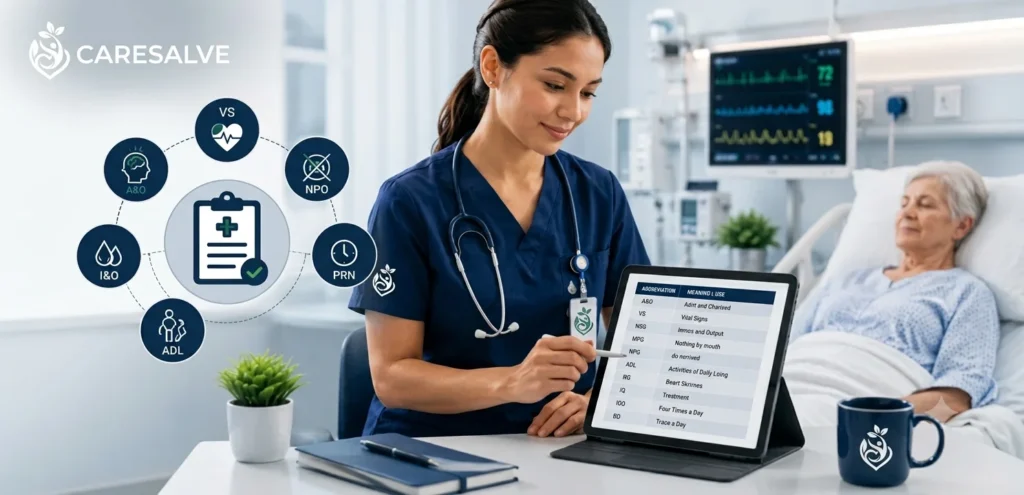 Point of Care CNA charting dashboard showing a digital quick entry interface with a grid of resident profiles and documentation tasks.