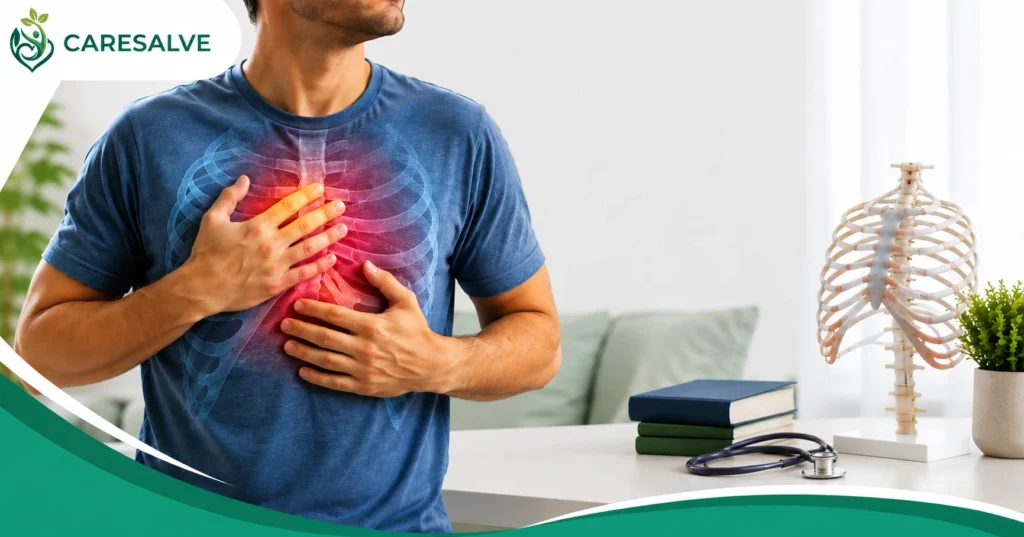 Costochondritis: Symptoms, Causes, Pain Locations, Treatment and More