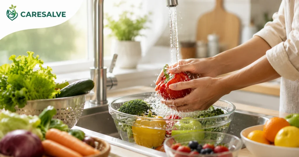 How to Wash Fruits and Vegetables to Remove Pesticides Safely (3 Proven Methods)