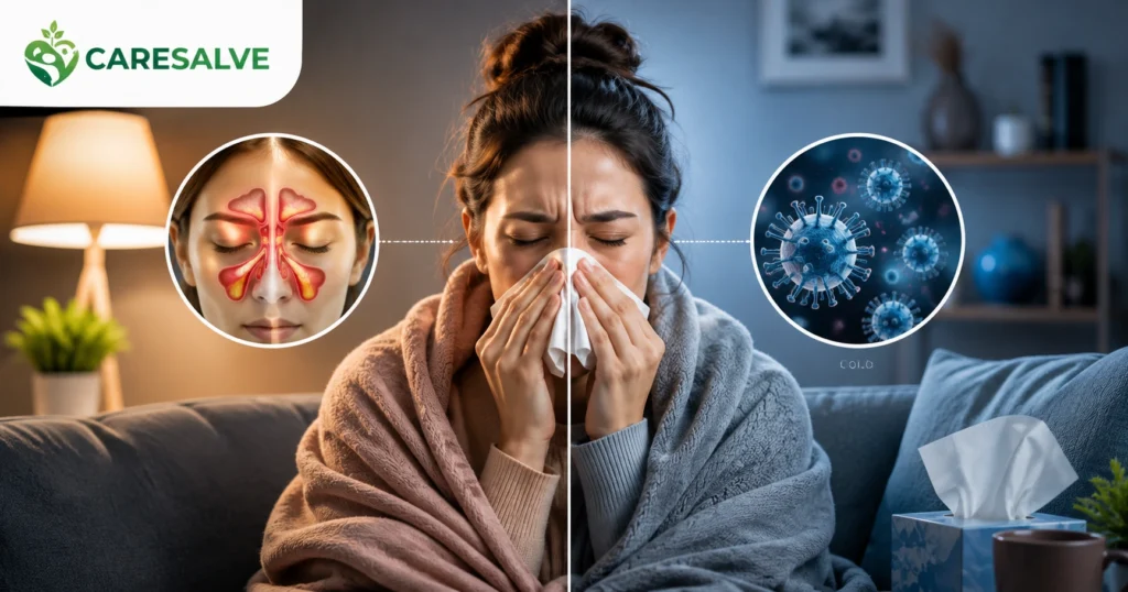 What Are the Key Differences in Sinus Infection vs Cold?