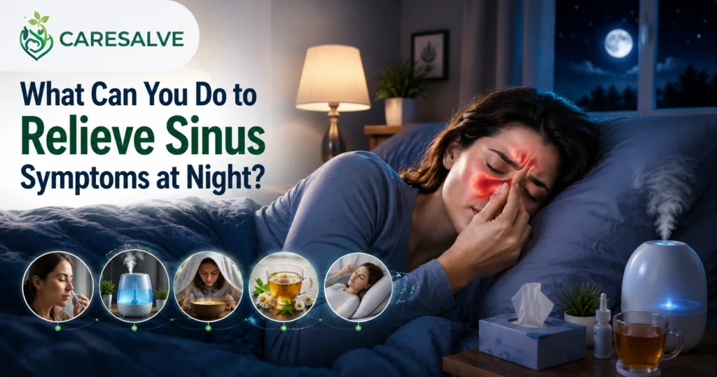 What Can You Do to Relieve Sinus Symptoms at Night?