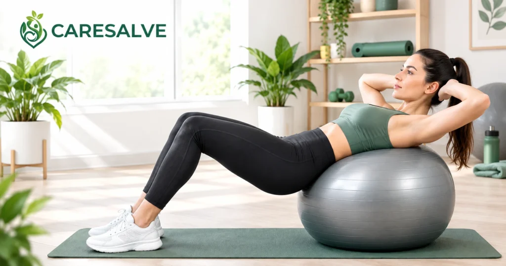 How to Do a Yoga Ball Ab Workout: 10 Exercises for a Strong Core